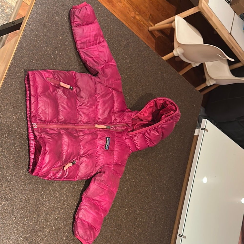 NOT FOR SALE Patagonia Fuchsia Hooded Jacket 2T PlayCondition
